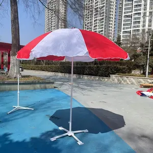 Hotel Patio Garden Parasol Sun Beach Umbrella Sunshade Canopy Outdoor Tent Market Parasol For Backyard 3m Wooden Outdoor Paraso