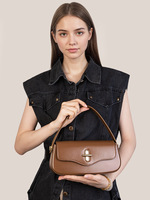 Tas Selempang Desainer Baru Berkualitas Tinggi Kulit Asli Tas Bahu Messenger Kasual Tas Jinjing Mewah Wanita dan Dompet
