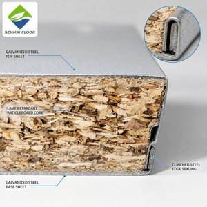 <span class=keywords><strong>Plancher</strong></span> surélevé en réseau encapsulé Woodcore FS800 3550N, usine certifiée ISO9001 depuis 1998, rapport de test, échantillon gratuit, OEM SENMAI - Product Image 3