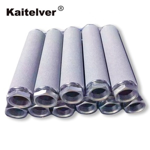 Bột Titan thiêu kết Bộ lọc thủy lực Bộ lọc Hộp lọc phần tử cho ống sục khí - Product Image 2