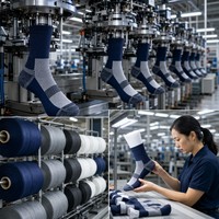 Chaussettes de sport renforcées pour femmes, avec ventilation en maille, compression talon-orteils, athlétiques, OEM en gros