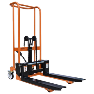 מלגזה מיני הידראולית ידנית 200 ק\\\"ג 400 ק\\\"ג, מלגזה מיני הידראולית ניידת, מלגזת משטחים ניידת - Product Image 1