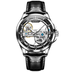 Sang Trọng Tourbillon Tự Động Đồng Hồ Cơ Khí Người Đàn Ông Biểu Tượng Tùy Chỉnh Thời Trang Không Thấm Nước Rỗng Trực Tuyến Ban Nhạc Cổ Tay 41Mm Quay Số - Product Image 1