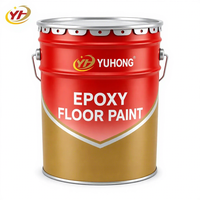 Peinture époxy pour sols Yongxing, nouvelle formule, revêtement de sol en ciment pour ateliers industriels, faible teneur en COV, peinture époxy écologique pour sols