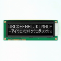MJ1602M Maijing STN LCD1602 Layar LED Backlight Resolusi 16x2 Kecerahan 300cd/m Suhu Operasi -20C 70C Shenzhen