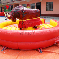Videur gonflable pour adultes, jeu de carnaval, manèges, simulateur, rodéo, machine mécanique à monter sur taureau à vendre