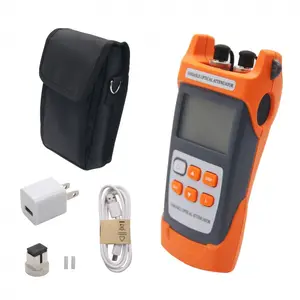 NK305 30DB Handheld Variabel Optical Attenuator Aksesoris Kabel Lainnya Optical Multimeter Digital Layar LCD