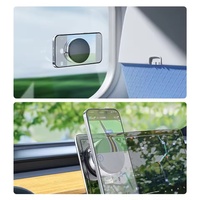 Soporte Magnético para Teléfono de Coche, Soporte GPS Portátil, Soporte Plegable Retráctil para iPhone 17 15 14 13 12 Pro Max Samsung Xiaomi