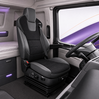 Asiento del conductor YTSQ01E con amortiguación de airbag y protección contra impactos