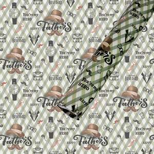 Matte White Craft Mother's Day Father's Day Thanksgiving Gift Wrapping <b>Paper</b> Nostalgic Gift Wrapping <b>Paper</b> - Product Image 4