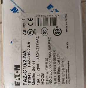 อีตัน มอยเอลอร์ FAZ-C10/2-NA 10A 2P 240V MCB แบบ C Curve โพลีคาร์บอเนต ติดตั้งบนราง - Product Image 1