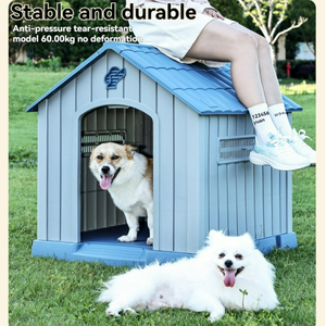 Chenil d'installation instantanée <span class=keywords><strong>de</strong></span> maison <span class=keywords><strong>de</strong></span> chien temporaire pliable Portable pour le camping voyage <span class=keywords><strong>abri</strong></span> d'urgence location utilisation commerciale - Product Image 4