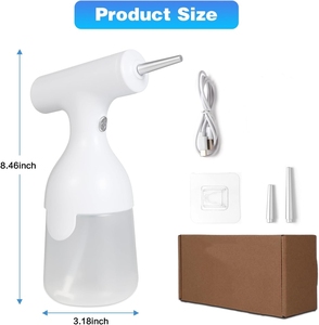 350Ml Vật Nuôi Chó Điện USB Phí Tự Động Tay Giữ Xà Phòng Dầu Gội Bọt Dispenser Máy - Product Image 5