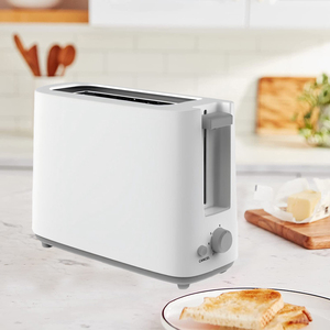 Mini plastique réglable automatique Pop up Extra large <span class=keywords><strong>fente</strong></span> Compact amovible plateau à miettes <span class=keywords><strong>grille</strong></span>-<span class=keywords><strong>pain</strong></span> de cuisine à une tranche - Product Image 3