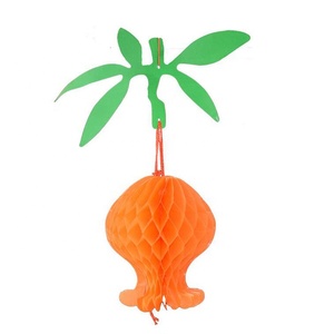 Venta caliente 4 pulgadas 10 pulgadas 12 pulgadas linterna de papel de plástico con forma de fruta para decoraciones de fiesta, decoraciones de cumpleaños - Product Image 5