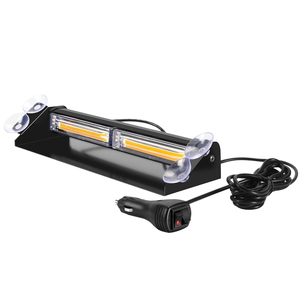 Hj mô hình 805 Màu Đỏ màu xanh vàng <span class=keywords><strong>LED</strong></span> COB khẩn cấp <span class=keywords><strong>flasher</strong></span> tín hiệu đèn 12V-24V Kính Chắn Gió Xe Strobe cảnh báo ánh sáng 2 năm bảo hành - Product Image 1