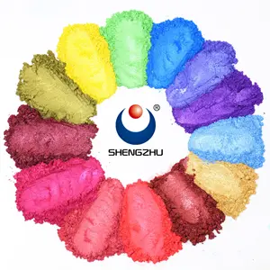 Wholesale 56 Colors Natural Mica Pigment Powder Cosmetic Grade Pearl Pigment For Epoxy Resin Mica Powder Pigment