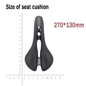 Sillín de Bicicleta de Fibra de Carbono <span class=keywords><strong>EC90</strong></span>, Cómodo Sillín de Bicicleta de Montaña, Cojín de <span class=keywords><strong>Asiento</strong></span> de Bicicleta de 270*128 mm - Product Image 3