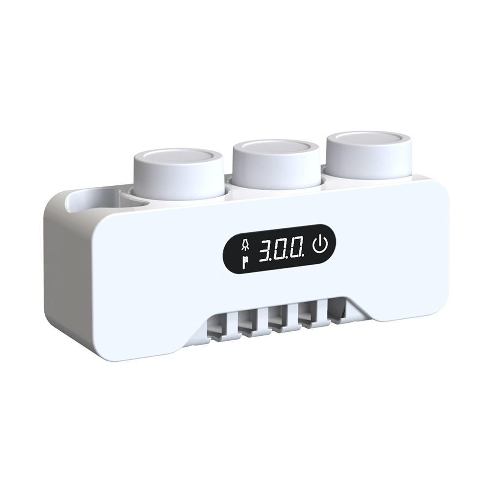 Easy to install wall-mounted rechargeable intelligent UV disinfection 99.9% VC disinfection toothbrush disinfection rack