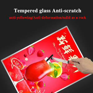 Caja de Luz LED de 60*90cm, Marco Delgado para Exhibición de Señales, Menús y Fotos, Panel LED Delgado para Pared - Product Image 5