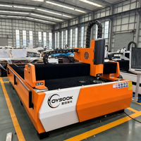 Hoysook Máquina de Corte Láser de Fibra de Mesa Única Automática con Software de Control CNC de 6000W, 8000W, 12000W, 15000W, 20000W