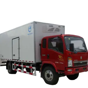 中国重汽豪沃食品卡车冰箱冰柜冰箱厢式货车