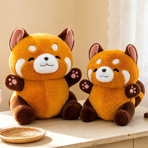 Lindo Peluche de <span class=keywords><strong>Mapache</strong></span> Realista Abrazable con Relleno de Algodón PP - Bestseller Transfronterizo, Pequeña Almohada de Peluche de <span class=keywords><strong>Mapache</strong></span> Panda - Product Image 2