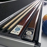 Étui de queue de billard en aluminium antichoc, étui de queue de billard personnalisé