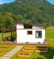 Bureau préfabriqué triangulaire de conception moderne de luxe chinoise, maison préfabriquée ignifuge assemblée