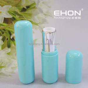New Design Capsule Shape Round Pill Lipstick Tubes Custom Logo Hot Stamping Wholesale China Factory Plastic Cosmetic Packaging - Product Image 1