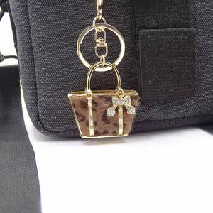 Fashion Leopard Print Keychain for Women <b>Custom</b> 3D Mini Purse Bag <b>Key</b> <b>Ring</b> Backpack Car <b>Keys</b> Accessories Jewelry Gift - Product Image 6