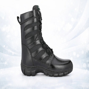 Premium Mens Genuine Leather Formal Lace Up Sports Riding <b>Boots</b> with Rugged Anti Skid Outsole Durable Comfortable Design - Product Image 2