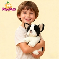 Peluche réaliste super douce en forme de chiot, jouet en peluche pour chien, jouet en peluche personnalisé, décoration d'intérieur, cadeau pour enfants, prix d'usine, OEM