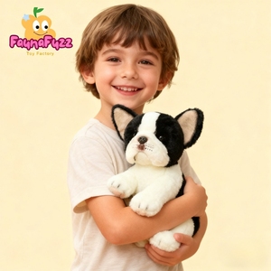 Chiot en peluche réaliste, animal en peluche réaliste, jouet pour chien, jouet en peluche personnalisé pour la décoration de la maison, cadeau pour enfants, prix d'usine, service OEM - Product Image 6
