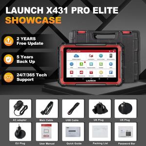 LAUNCH X431 PRO ELITE 2025 Nouveau Scanner OBD2 Outil de Diagnostic Bidirectionnel pour Véhicules avec Codage ECU en Ligne et Lecteur CANFD DOIP OBDII - Product Image 6