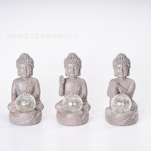 Ensemble de figurines de grenouilles en forme de parapluie, décorations de jardin et de cour extérieures, en résines synthétiques peintes, autoportantes - Product Image 3