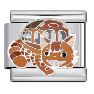 Stainless Steel Modular Bracelet Cartoon Charms Miyazaki Hayao Totoro Unisex Gift Jewelry - Product Image 4