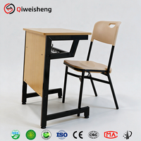 Muebles para Aulas de Escuela Primaria en Filipinas, Juego de Mesa y Silla de Estudio para Niños y Estudiantes