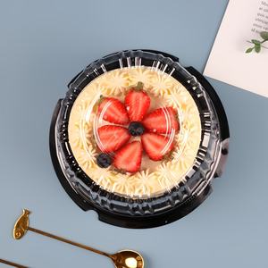 Xiamen Plastic Disposable <strong>Cake</strong> Containers With Dome Lids <strong>Cake</strong> Board Round <strong>Bundt</strong> Tiramisu Boxes Brownie Holder Display Containers - Product Image 2