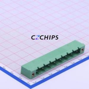 DB2EVM-7.62-8P-GN Plug-in Terminal Block Through hole,P=7.62mm Connector Board-to-Board / <b>Socket</b> Closed <b>Screw</b> Fixing 1x8P 7.62mm - Product Image 1