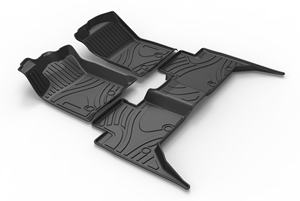 Tapis de sol de voiture 3D en TPE pour <span class=keywords><strong>Toyota</strong></span> Tacoma 2016-2023 LHD Pickup, tapis de sol imperméables toutes saisons - Product Image 2