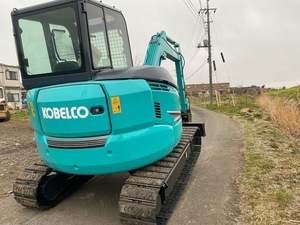 Miniexcavadora usada SK55SR de Shengang, excavadora hidráulica de cadenas sin cola de 5.5 toneladas, excavadora compacta original de Japón - Product Image 2