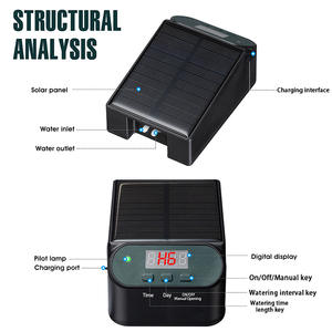 Vente en gros d'arroseuse solaire automatique chronométrée Irrigation goutte à goutte domestique Machine à arroser paresseuse Système d'arrosage - Product Image 5