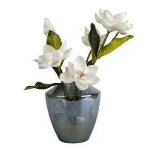 Wholesale Artificial Flowers with Kapok Pot Plants for Home Indoor Decoration Simulation Crafts Green Plants Potted Flowers