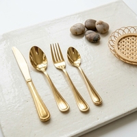 Ensemble de Couverts en Acier Inoxydable de Luxe Poli Miroir pour Hôtels, Restaurants et Cuisines – Vente en Gros