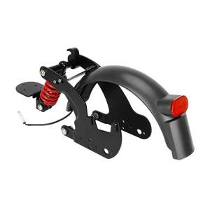Accesorios para patinete eléctrico Ulip V4, <span class=keywords><strong>suspensión</strong></span> <span class=keywords><strong>trasera</strong></span> de Color rojo actualizada para patinete eléctrico <span class=keywords><strong>Xiaomi</strong></span> 4 Pro, amortiguador de guardabarros - Product Image 2