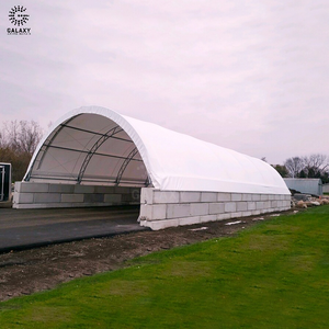 Dôme <span class=keywords><strong>de</strong></span> stockage <span class=keywords><strong>de</strong></span> sel en métal pré-fabriqué couvert arène entretien tente hangar bâtiments cerceau granges abri pour moutons <span class=keywords><strong>Garage</strong></span> économique - Product Image 1