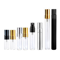 Botol Parfum Sampel Kaca Mini Portabel Isi Ulang Ukuran 3ml 5ml 10ml Grosir