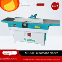 Raboteuse de table multifonctionnelle double face portable pour le travail du bois en usine, avec table coulissante, moteur 2,2 kW 380 V, facile à utiliser
