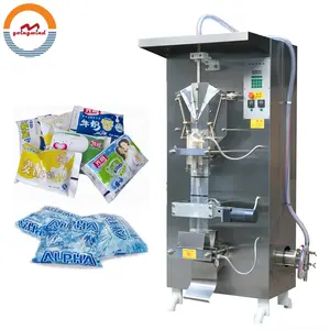 Automatic liquid sachet filling and sealing packing machine auto small bag packaging equipment packet filler good price for sale
